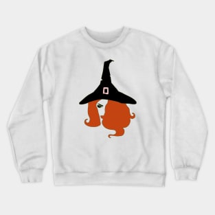 Red Haired Witch Crewneck Sweatshirt